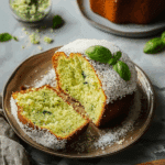 Basil Sugar Pound Cakes