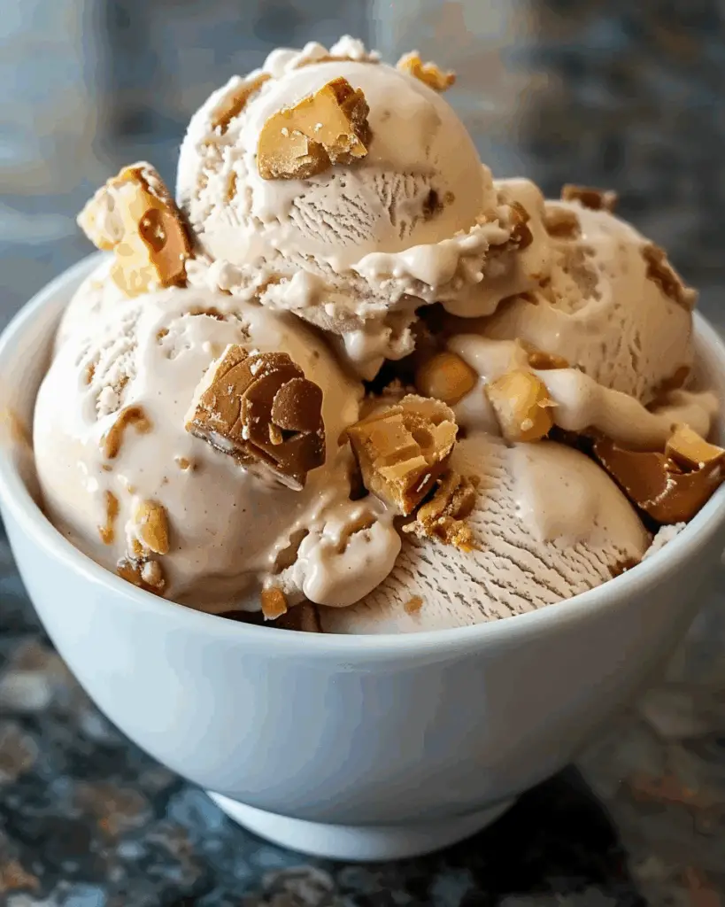 Creamy Peanut Butter Cottage Cheese Ice Cream