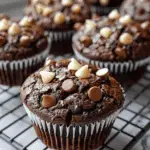 Healthy & Easy Chocolate Zucchini Muffins