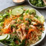 Salmon Crispy Rice Salad