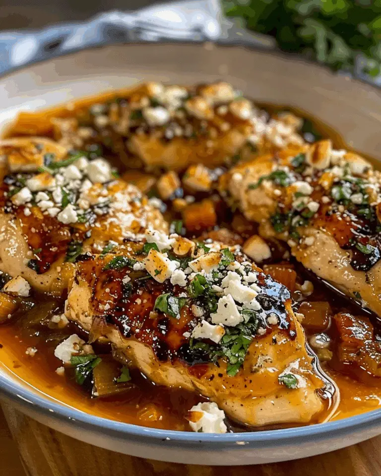 Hot Honey Feta Chicken