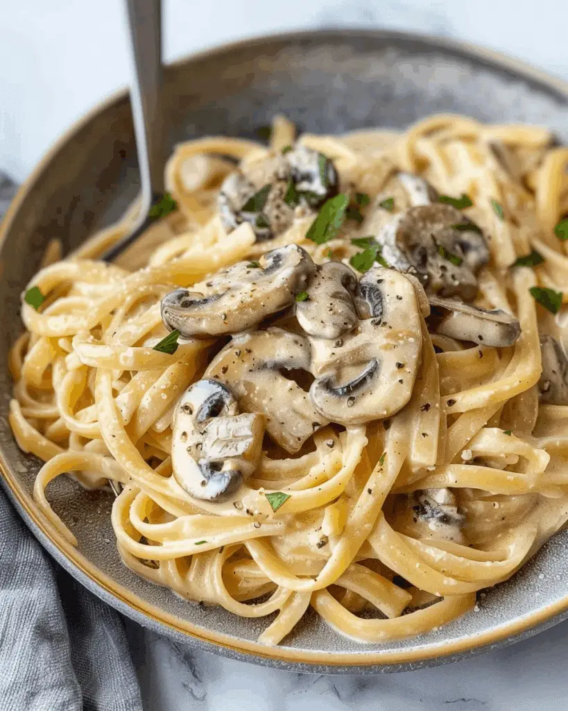 Creamy Mushroom Pasta