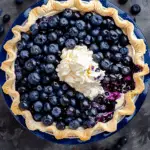 Blueberry Cream Cheese Pie