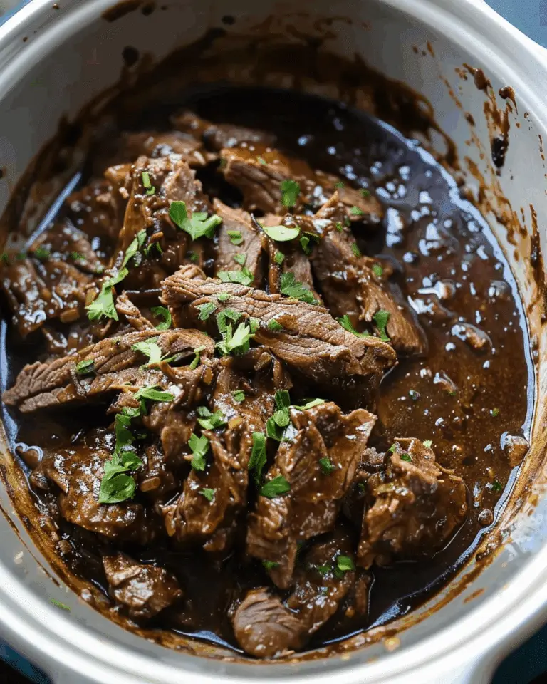 Slow Cooker Balsamic Beef