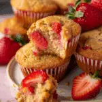Strawberry Protein Muffins