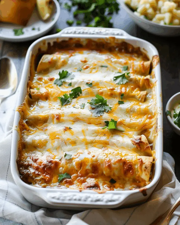Easy Chicken Enchilada
