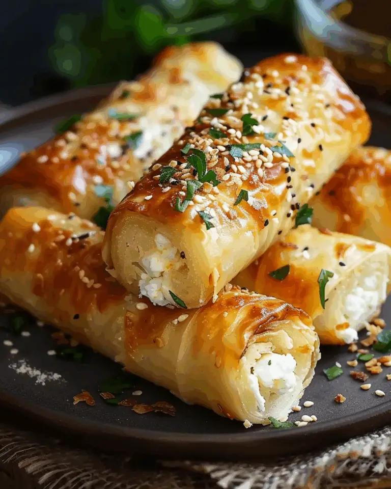 Oven Fried Feta Rolls