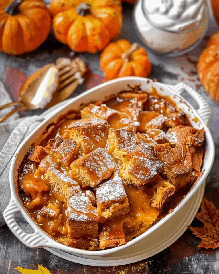 Pumpkin Bread Pudding