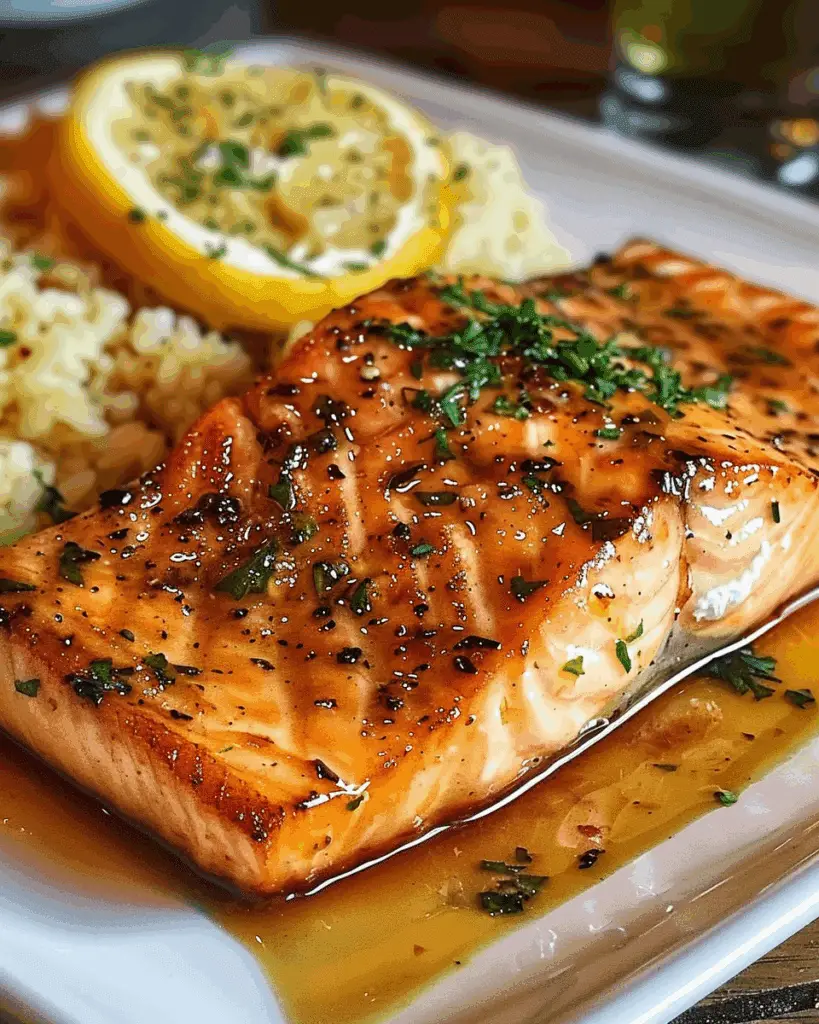Texas Roadhouse-Style Baked Salmon