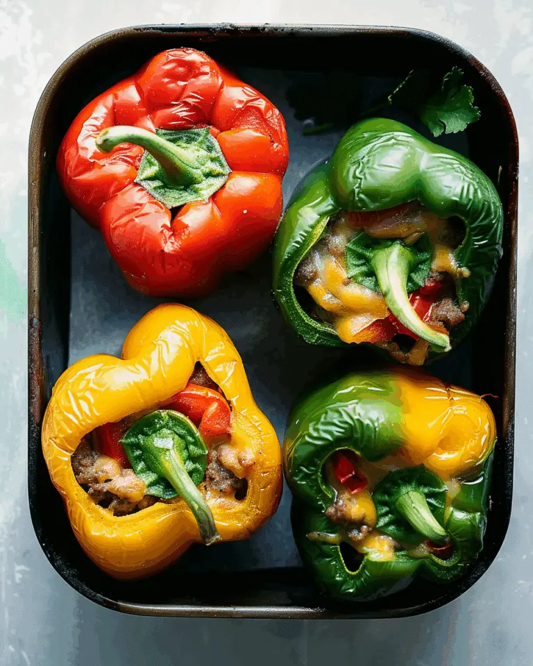 Air Fryer Stuffed Peppers