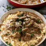 Ground Beef Stroganoff