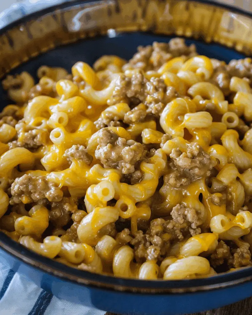 Hamburger Helper Cheeseburger Macaroni