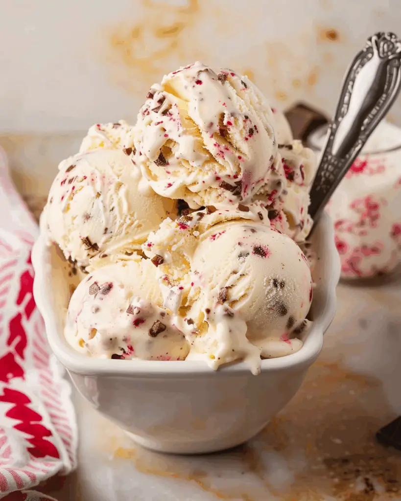 Peppermint Bark Ice Cream