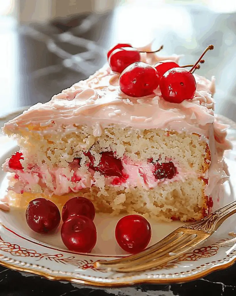 Maraschino Cherry Cake