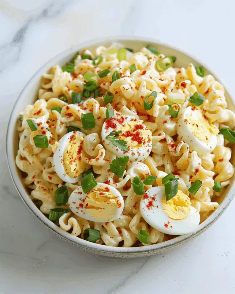 Deviled Egg Pasta Salad