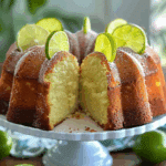 Moist & Tangy Key Lime Pound Cake