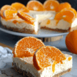 No-Bake Mandarin Cheesecake