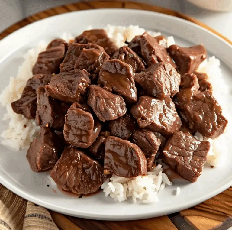 No Peek Beef Tips
