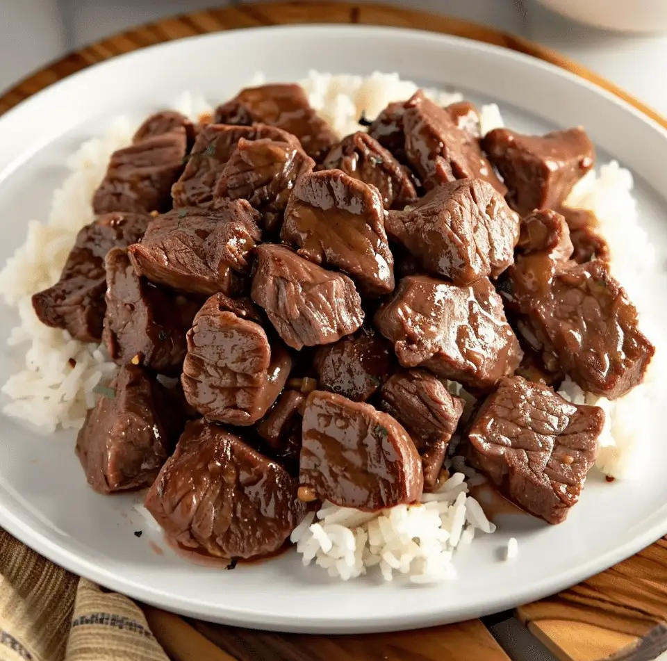 No Peek Beef Tips