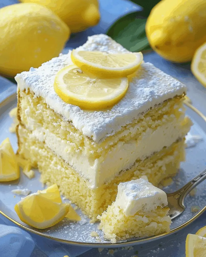 Lemon Custard Cake
