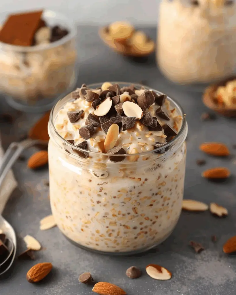 Almond Joy Overnight Oats