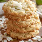 Key Lime Coconut White Chocolate Chip Cookies
