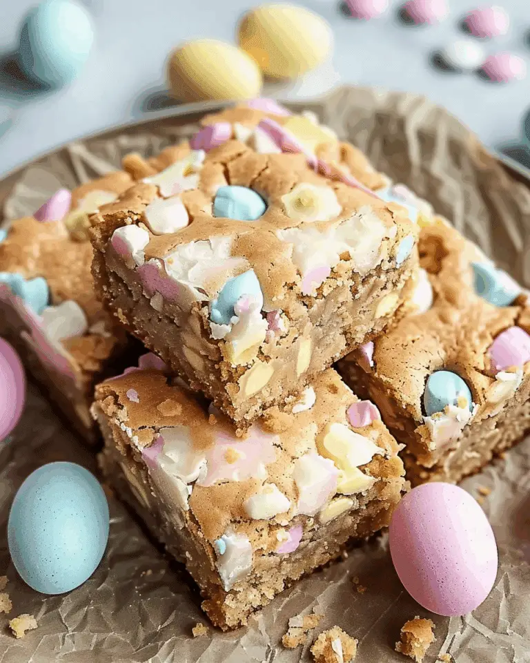 Easter Blondies