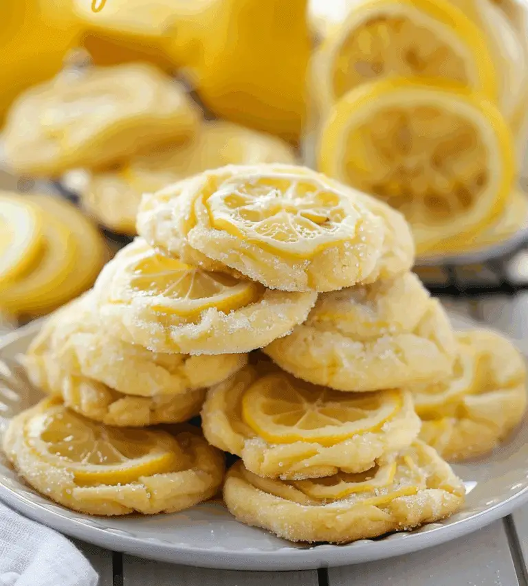 Lemon Sugar Cookies