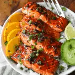 Spicy Sriracha Salmon Bowls