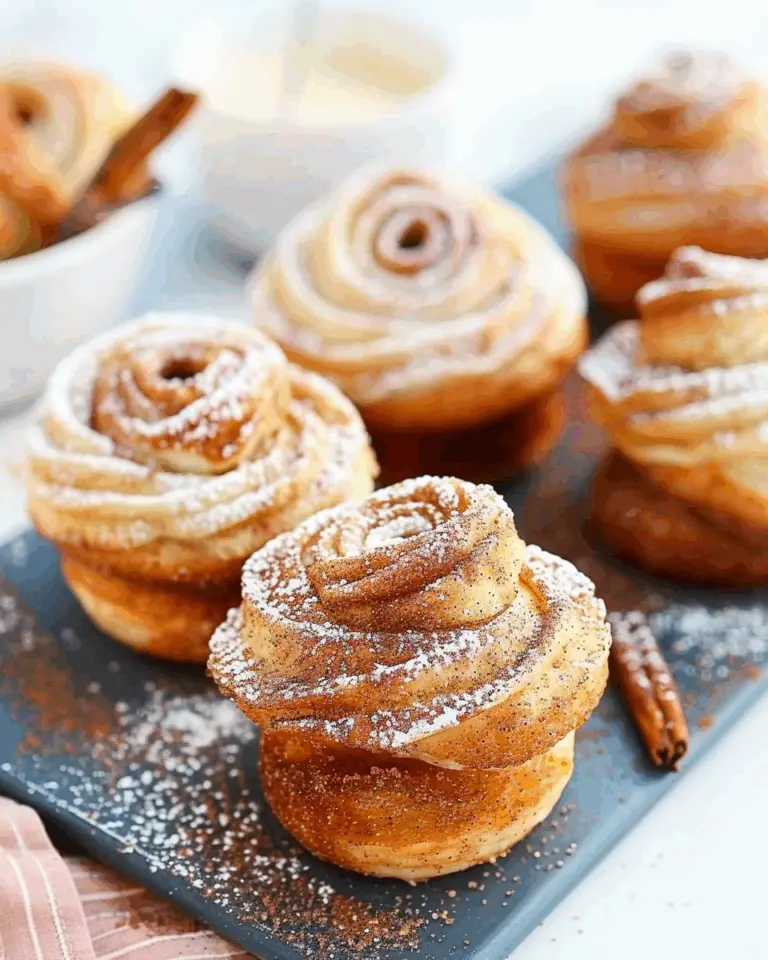 Cinnamon Sugar Cruffins