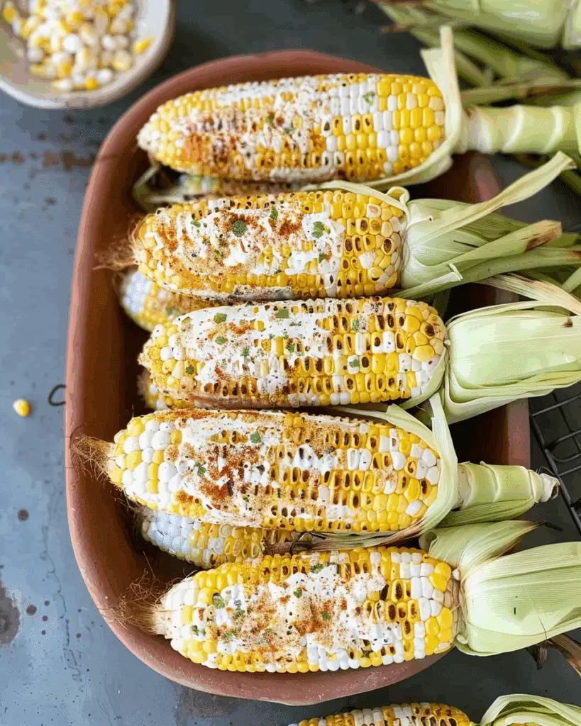 Grilled Mexican Street Corn