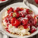 Strawberry Cream Cheese Dump Cake